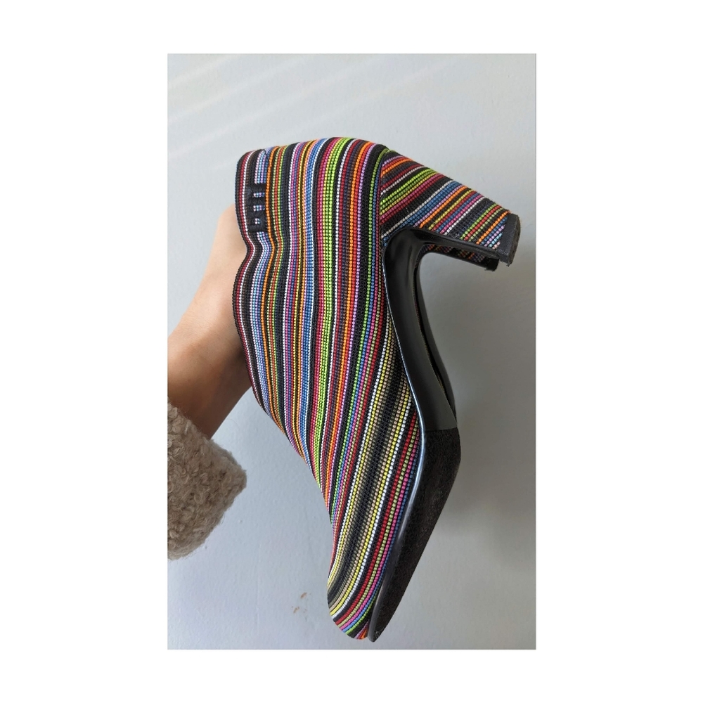 United Nude Fold Mid Multi Color Ankle Bootie - Picture 3 of 7